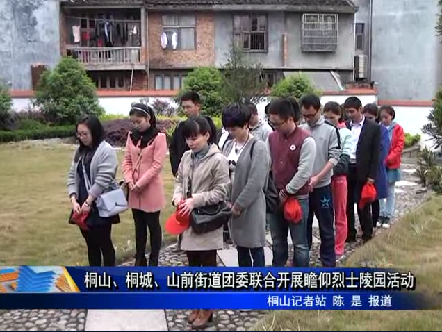 桐山、桐城、山前街道團(tuán)委聯(lián)合開展瞻仰烈士陵園活動(dòng)