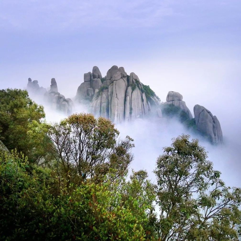 唐頤｜太姥山巔 碧空長凈