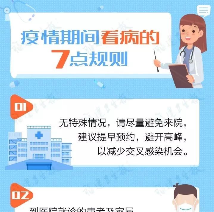 現(xiàn)在去醫(yī)院看病安不安全？不必恐慌！遵守好規(guī)則，有病及時去醫(yī)院！