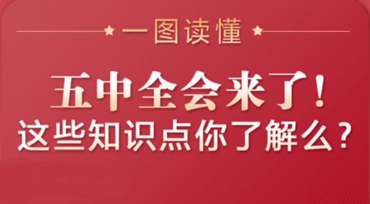 圖解：五中全會來了！這些知識點(diǎn)你了解么？