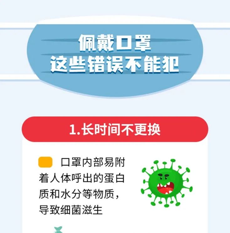 注意注意！佩戴口罩，這些錯誤不能犯！