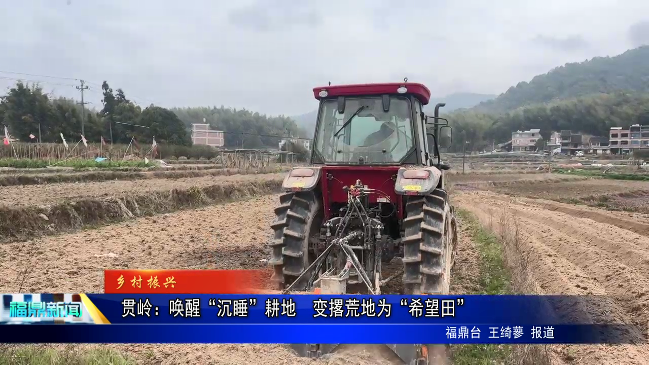  貫嶺：喚醒“沉睡”耕地  變撂荒地為“希望田”