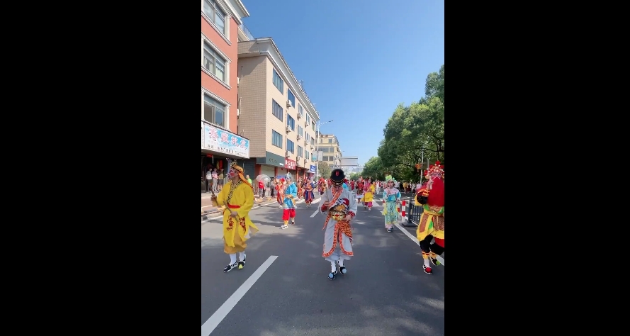 非遺巡游～～快來看熱鬧??！